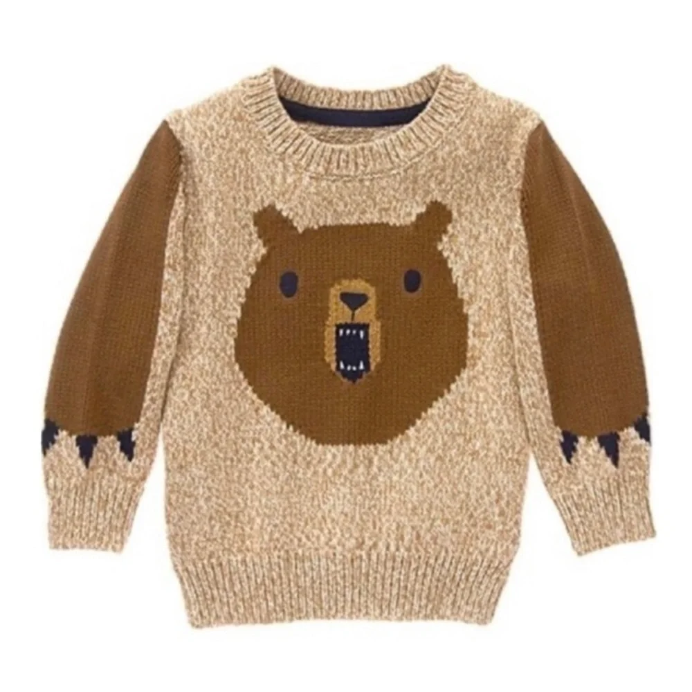 Gymboree Bear‎ Cotton Sweater (5T)